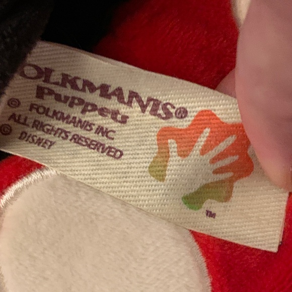 Folkmanis Discontinued Mickey Puppet - with tags! - Picture 8 of 8